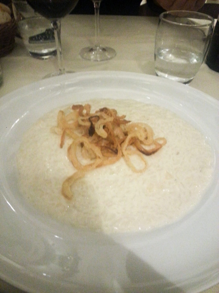 Osteria Conchetta restaurant - risotto