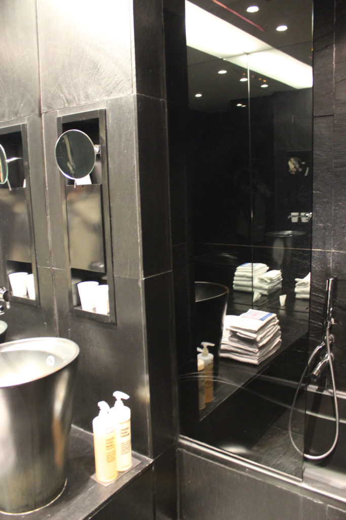 STRAF Hotel Room Bathroom