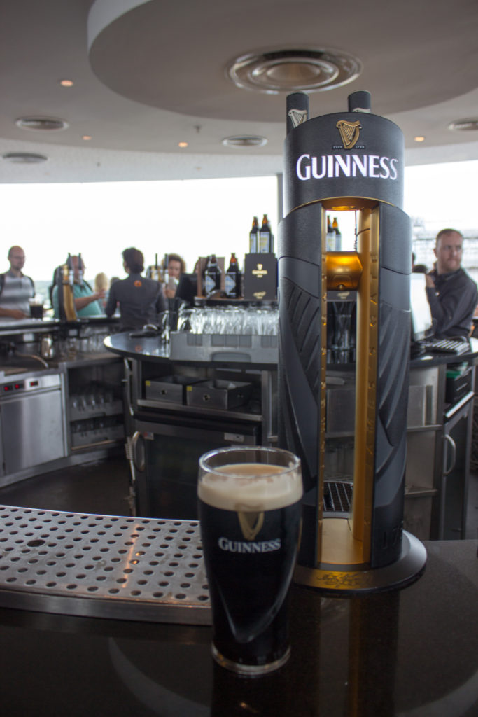 Guinness Storehouse in Dublin, Ireland