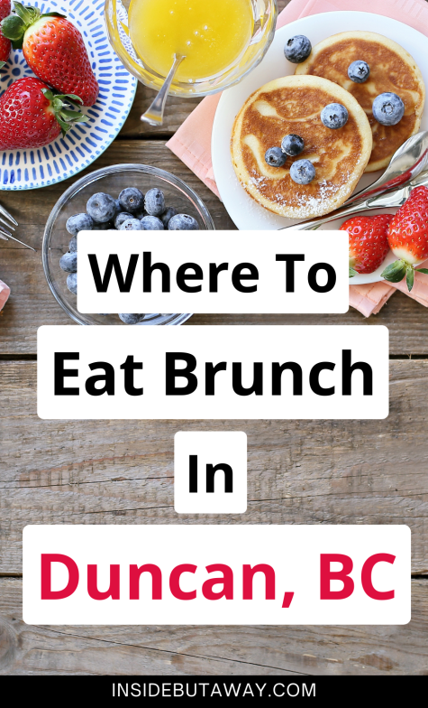 pancakes and fruit showing the best food to get at brunch in duncan bc